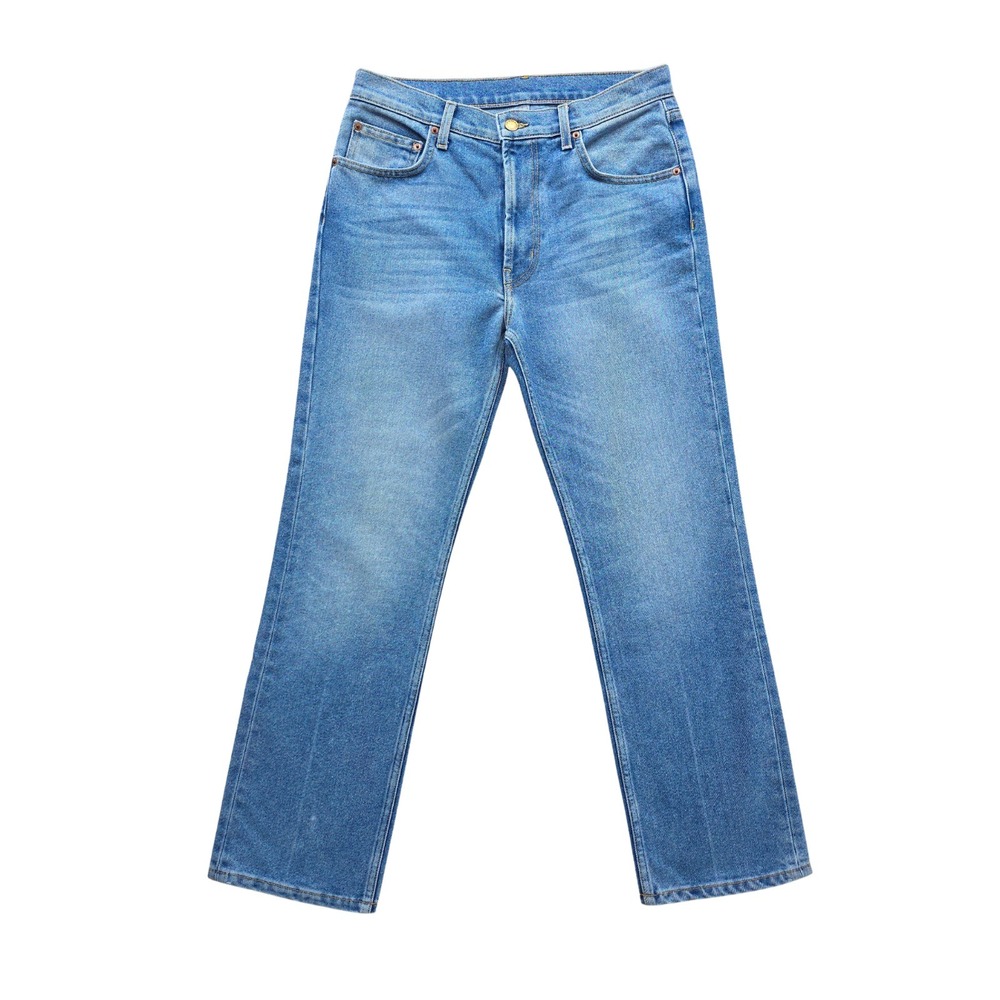 B Sides Field Kick Jeans Size 30 Blue Light Wash Feathered Deadstock Denim Talon
